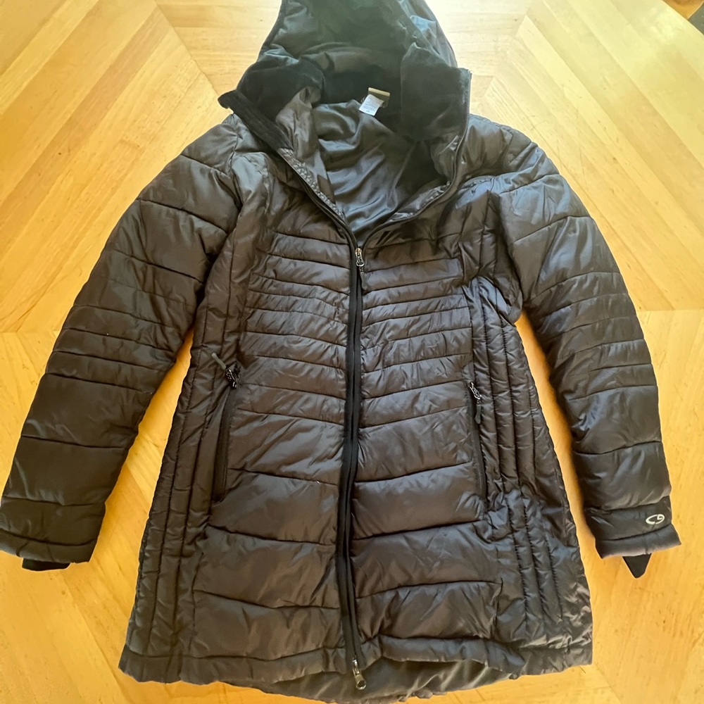 Champion Women's Black Quilted Puffer Jacket